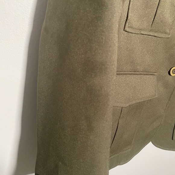 Theory Green Lackman Blazer Size 4 - Picture 8 of 10